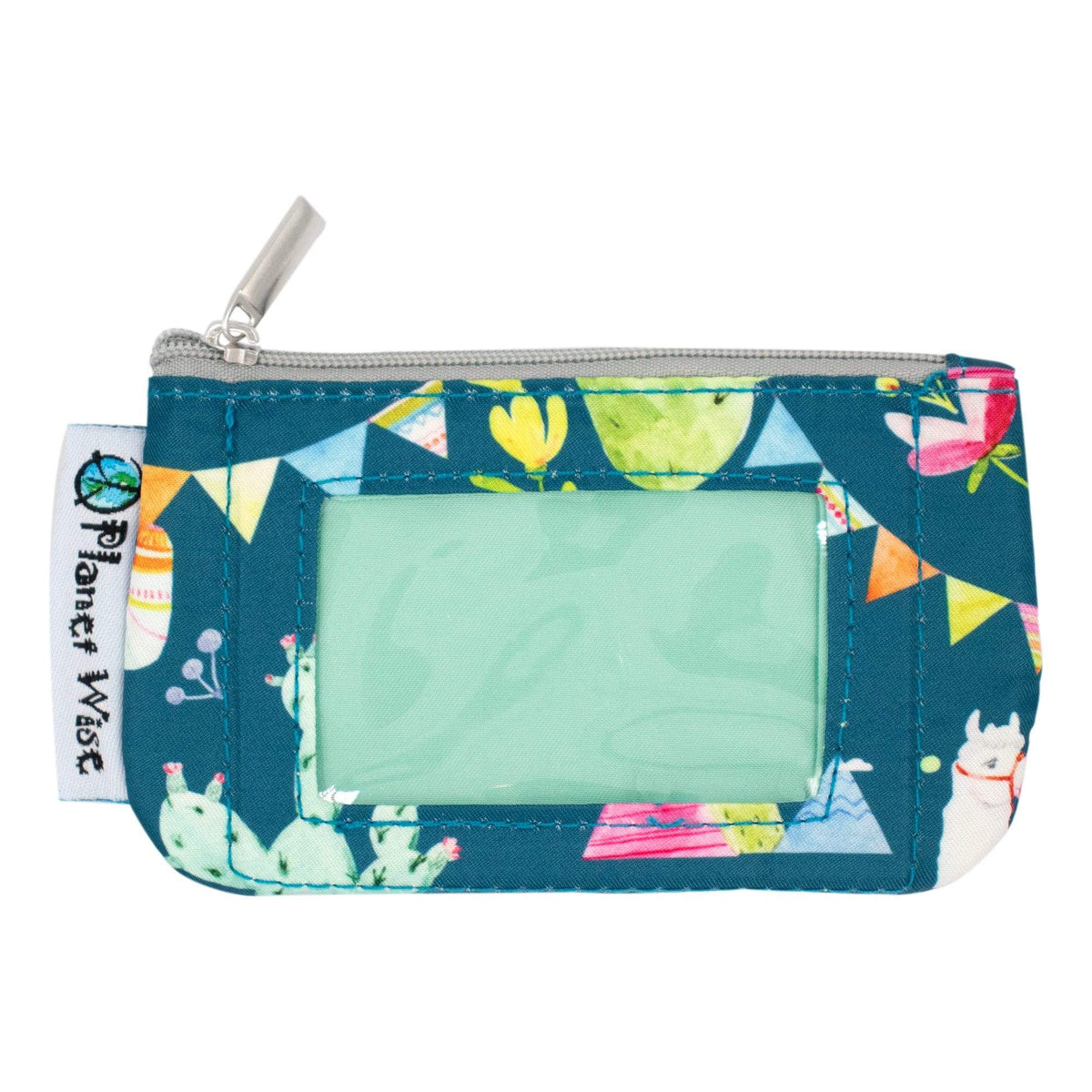 Oh Lily Zip ID Holder Llama Party