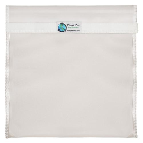 Planet Wise Tinted Hook &amp; Loop Gallon Bag Clear / Gallon