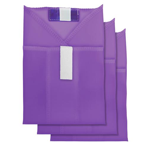 Planet Wise Tinted Sandwich Wrap Purple / 3 Pack