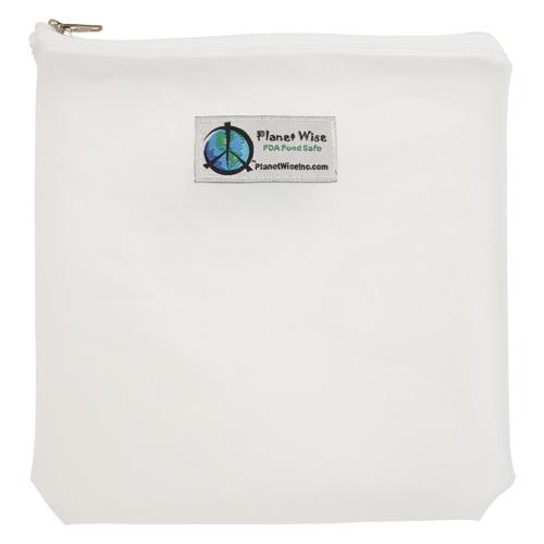 Planet Wise Tinted Zipper Quart Bag Clear / Quart / 1