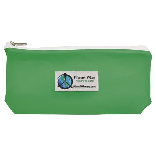 Planet Wise Tinted Zipper Snack Bag Green / Snack Bag / 1