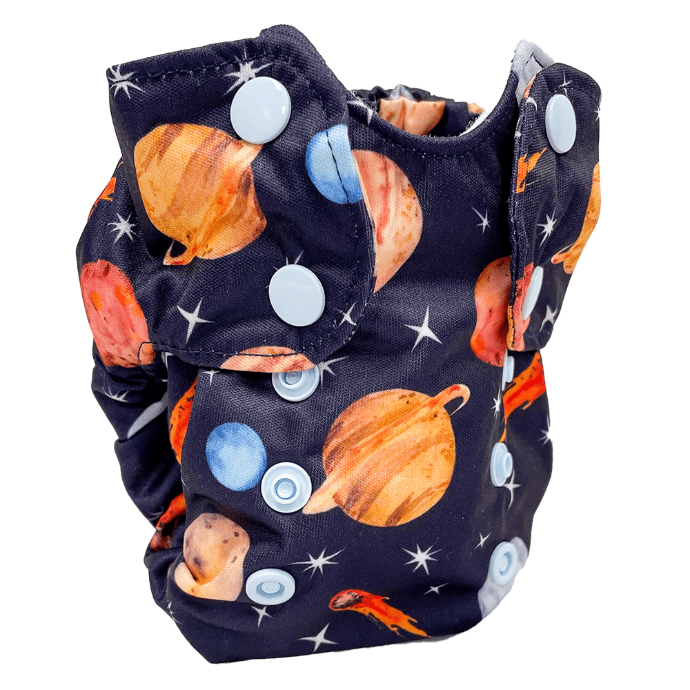 Smart Bottoms Born Smart 2.0 Newborn Cloth Diaper Cosmos