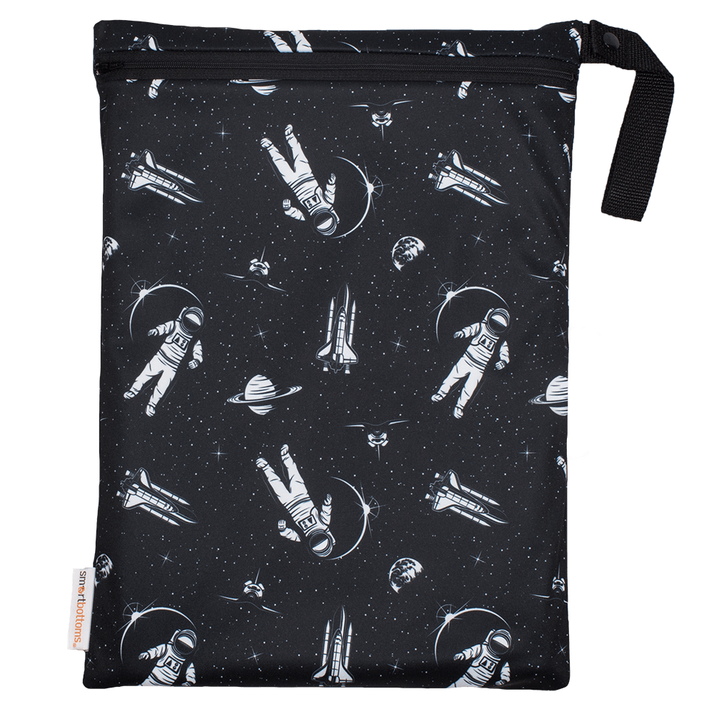 Smart Bottoms On The Go Wet Bag Space Race